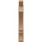 Ekena Millwork 6-in W x 30-in D x 42-in H Balboa Slat Rough Cedar Woodgrain TimberThane Outlooker, Primed Tan OUTUR060X30X42BOA24RCPR - alternate 6